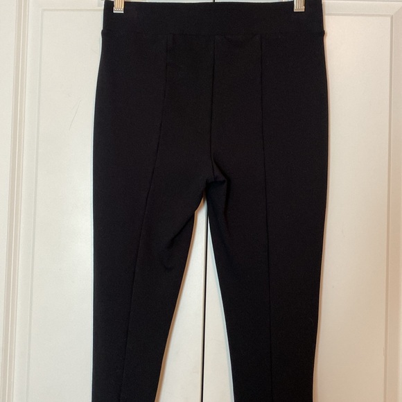 Ann Taylor Factory Faux Leather and Knit Legging Black Size XS - Picture 6 of 9